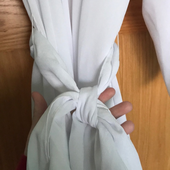 Isaac Mizrahi New York White Tie Tunic - Picture 2 of 5